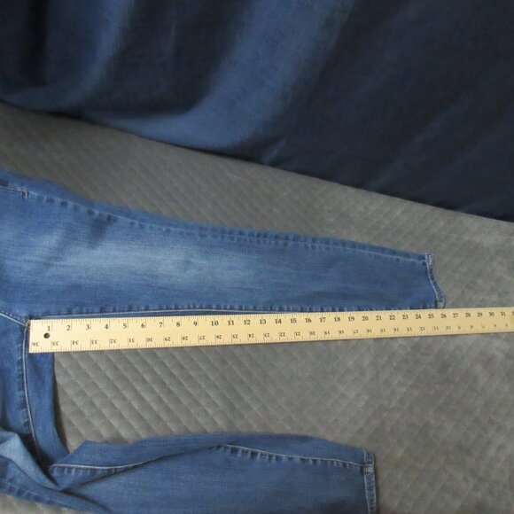 Anthropologie Pilcro Letterpress High Rise Curvy Skinny Jeans 27 - Picture 13 of 14